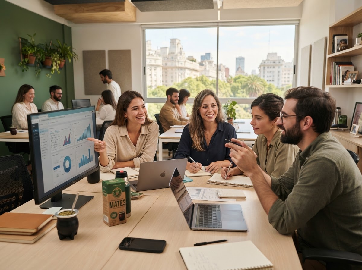 YPF Trade Ai — equipo trabajando en el desarrollo de modelos de análisis financiero